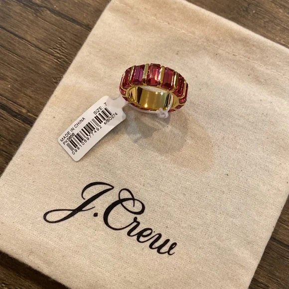 J. Crew All Over Stone Ring - Picture 7 of 12